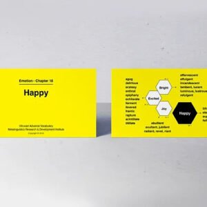 Vitruvian Advance Vocabulary Study Cards/Flash Cards - Available in 2025
