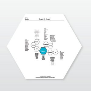 Vitruvian Advance Vocabulary Hexagon Magnetic Cards - Available in 20